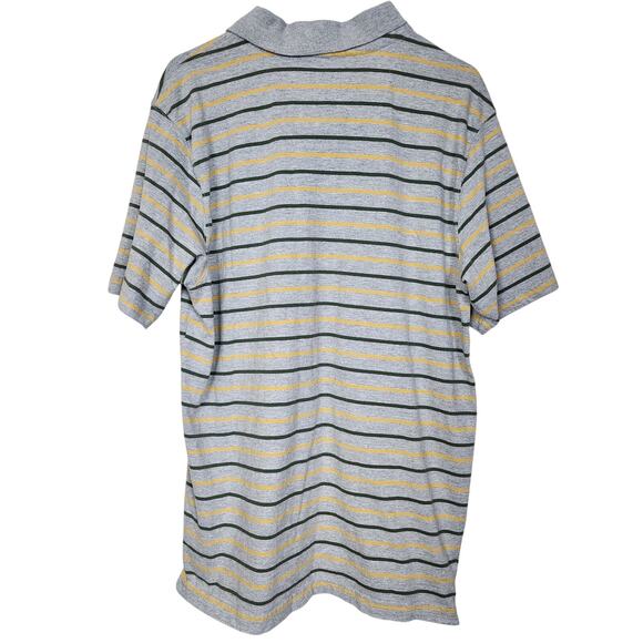Modern Culture XXL Striped Collared Polo Shirt - Picture 2 of 4